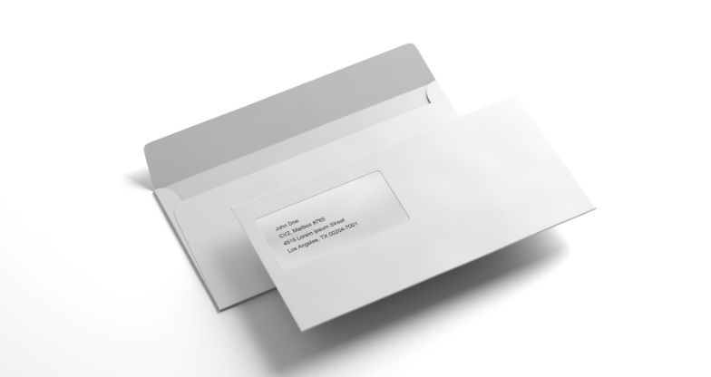 Sobres corporativos impresos