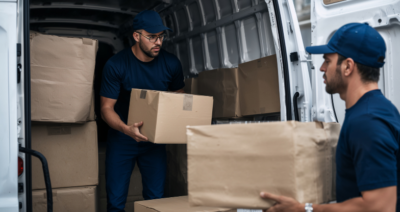 Packaging técnico industrial con impresión de información logística